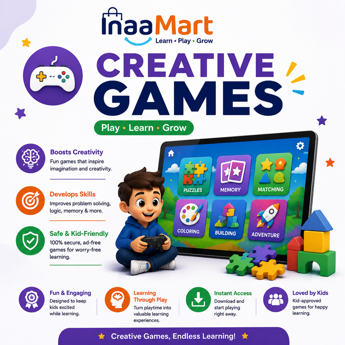 Creative Games (For Kids)