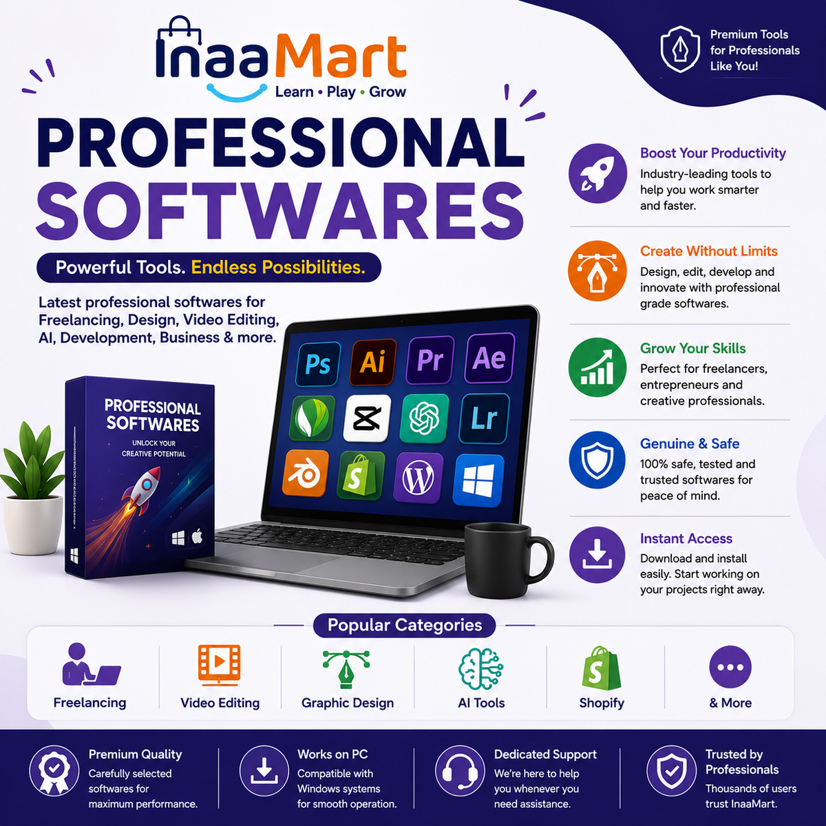 Professional Softwares